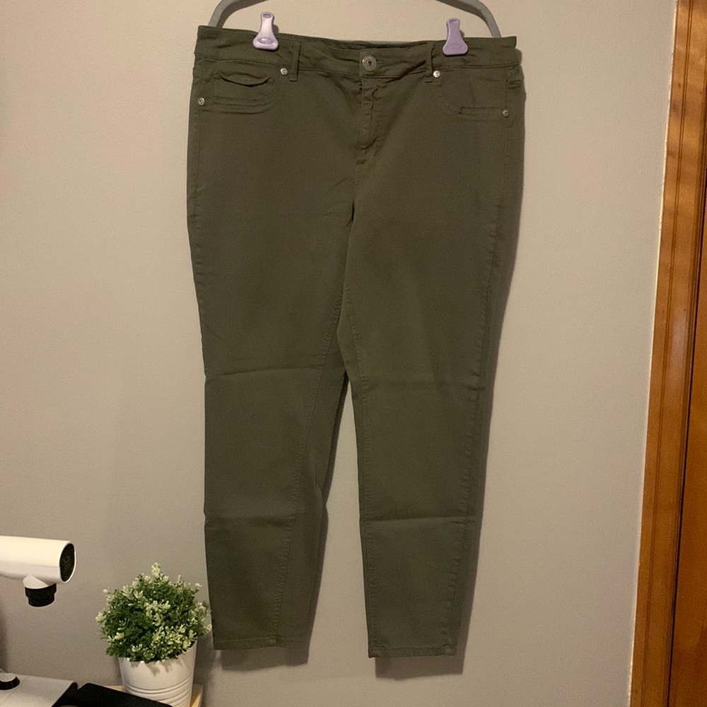 Maurices Jeggings Olive  20W